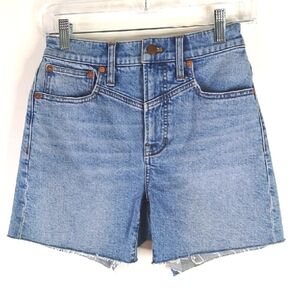Madewell Light Blue Jean Shorts